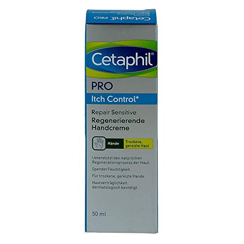 Crema de manos Itch Control Repair Sensitive de Cetaphil Crema de 50 ml.