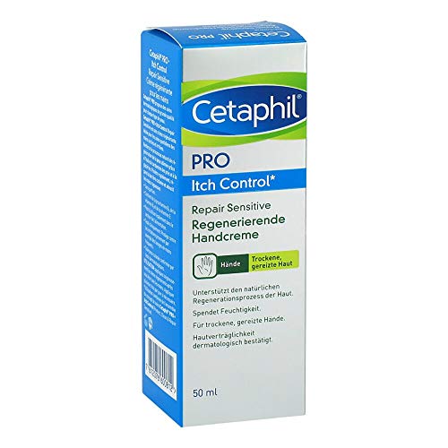 Crema de manos Itch Control Repair Sensitive de Cetaphil Crema de 50 ml.