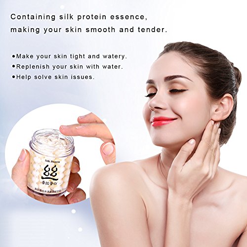 Crema Facial Hidratante con Proteína de Seda Aceite Iluminador Control de Esencia Cosméticos de Belleza