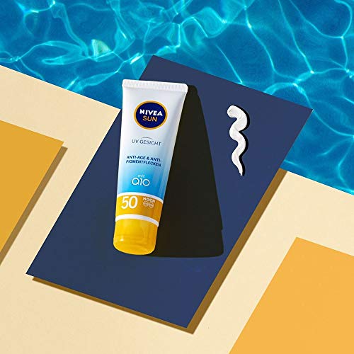Crema solar Nivea Sun UV para la cara