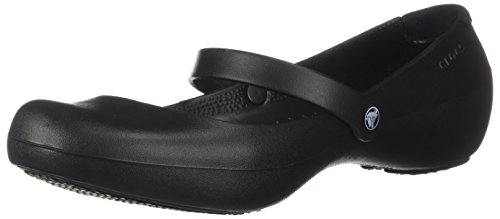 Crocs Alice Work, Mujer Zapato plano, Negro (Black), 42-43 EU