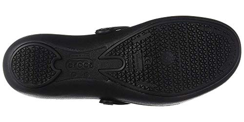 Crocs Alice Work, Mujer Zapato plano, Negro (Black), 42-43 EU