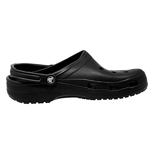Crocs Classic Clog, Zuecos Unisex Adulto, Negro (Black 001), 45/46 EU