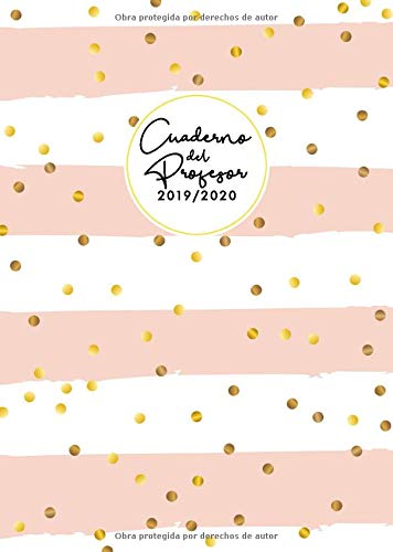 Cuaderno Del Profesor 2019 2020: Agenda Profesor Din A4 2019 2020 semana vista | Práctico Organizador para docentes - Regalo para Profesora