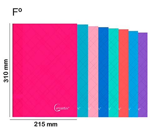 CUADERNO GRAPADA Fº 48H 60GR. LISO CERVANTES