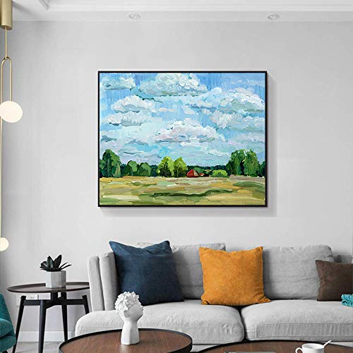 Cuadro en lienzo impresión decoración del hogar imagen de la pared sala de estar dormitorio decoración del hogar80x64cm sin marco