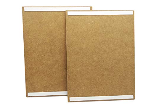 Cuadros de Cocina Vino/vinoteca sobre Madera. Set de 2 Cuadros de 19 cm x 25 cm x 4 mm unid. Adhesivo FÁCIL COLGADO. Adorno Decorativo. Decoración Pared hogar/Restaurante/cafetería