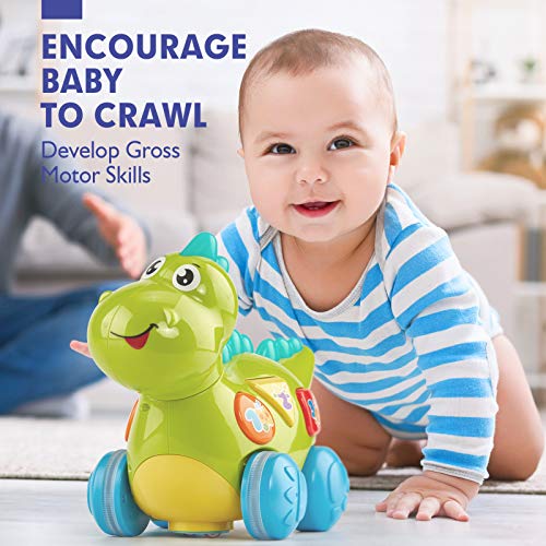 CubicFun Dinosaurios Juguetes Bebes 1 año Juguetes Musicales con Luz Juguetes Cognitivos Educativos Tempranos Juguetes Bebe 6 Meses Juguetes para Niños 1 2 años