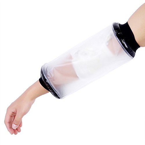 Cubierta impermeable de línea PICC aprobada por la CE, protector de masa, para ducha, brazo de adulto, brazo de codo, resistente al agua, fundido y protector de apósito.