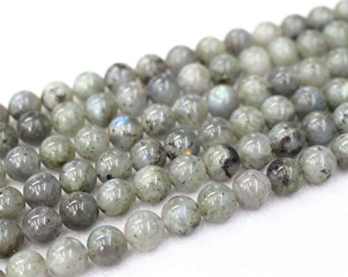 Cuentas de labradorita natural al por mayor, 4 mm, 6 mm, 8 mm, 10 mm, 12 mm, cuentas de labradorita lisas y redondas. Perlas de labradorita al por mayor. Cuentas al por mayor.