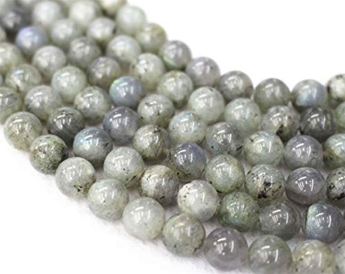 Cuentas de labradorita natural al por mayor, 4 mm, 6 mm, 8 mm, 10 mm, 12 mm, cuentas de labradorita lisas y redondas. Perlas de labradorita al por mayor. Cuentas al por mayor.