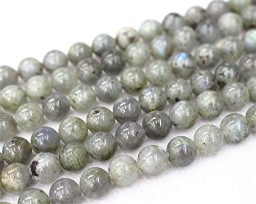 Cuentas de labradorita natural al por mayor, 4 mm, 6 mm, 8 mm, 10 mm, 12 mm, cuentas de labradorita lisas y redondas. Perlas de labradorita al por mayor. Cuentas al por mayor.