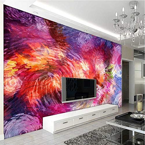 Custom 3D Wall Murals Wallpaper Swirl Star Sky pintura al óleo arte abstracto moderno salón TV fondo decorativo Wallpaper