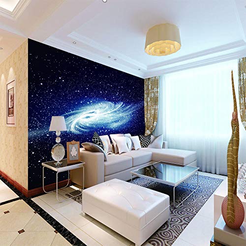 Custom Any Size 3D Rainbow Cosmic Star Galaxy Tv Fondo de la pared de la pared etiqueta de la pared decoración para el hogar Wallpaper Mural