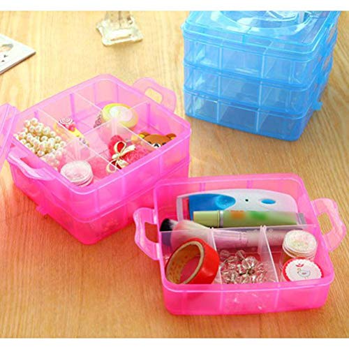 Cxjff 4pcs Exquisita joyería Transparente Caja de Almacenamiento Creativa Transparente píldora Caso Mini Caja de Almacenamiento