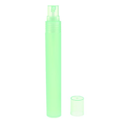 dailymall 10 Piezas De Perfume De Perfume Recargable Portátil Mini Botella De Spray Vacía Para Después Del Afeitado Con Ventosas De 10 Piezas - Verde, tal como se describe