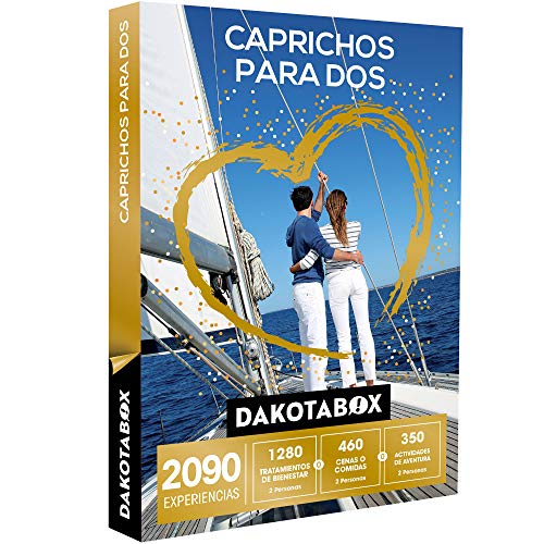 DAKOTABOX - Caja Regalo - CAPRICHOS para Dos - 2090 experiencias inolvidables para Compartir