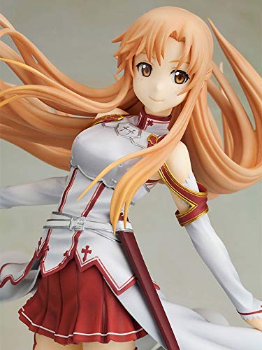 Darenbp 22cm Anime 1/8 Escala del Modelo de Caracteres Figura de acción de Nueva Animado japonés Sword Art Online Asuna PVC Anime Figura de Juguete Figura Modelo Juguetes