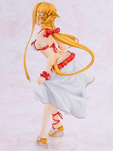 Darenbp Figura de acción de 21cm Figura Japonesa del Anime Sword Art Online Yuuki Asuna niñas Estatua PVC Anime Figura Modelo Juguetes Figura Regalo colección de muñecas