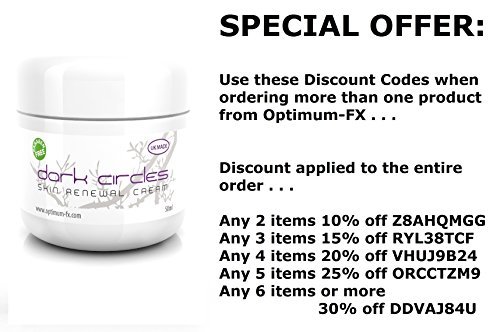 Dark Circles Skin Renewal Cream Crema Para Ojeras Con Renovación Cutánea - Trata Las Ojeras En Menos De 60 Segundos Al Día - Sin Parabenos - 50ml