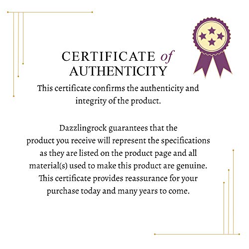 DazzlingRock Collection 14 K de Color Blanco y Oro Amarillo de Hombre Mujer Unisex Anillo de Boda Banda con Bordes Plain Brillante Tradicional Ajuste