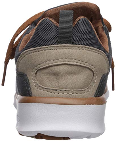 DC Shoes Heathrow - Cobertura para Hombre (Plana, Oxblood, Talla M), Color Gris, Talla 38 EU