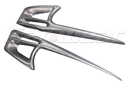 De fibra de carbono Cejas párpado de la cubierta del faro