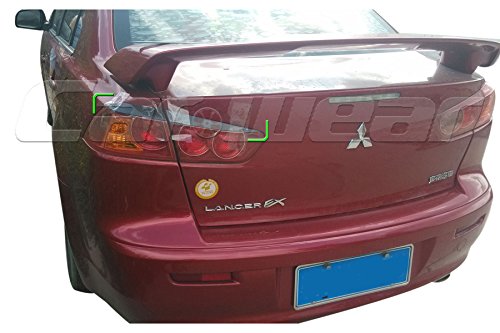 De fibra de carbono de cola luz cejas párpados