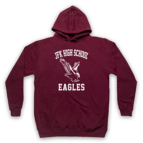 Death To Videodrome JFK High School Eagles Sein Comedy TV Sitcom Adultos Sudadera con capucha