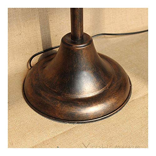 DENGJU Modern Art Deco LED de pie Lámpara de pie, persiana de lectura lámpara de la bola de la luz del piso con el vidrio, simple llevó la luz del piso for sala de estar, de noche, luz de lectura Vent