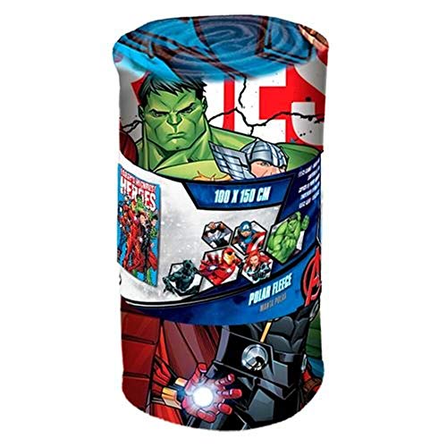 Desconocido Kids Avengers Manta Polar 150x100 cm, Varios