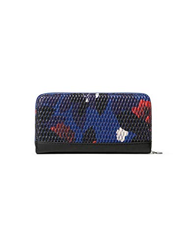 Desigual Accessories PU Long Wallet, Largo Walet. para Mujer, azul, U