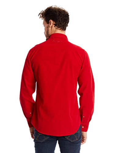 Desigual Camisa Hombre Duroy Rojo L