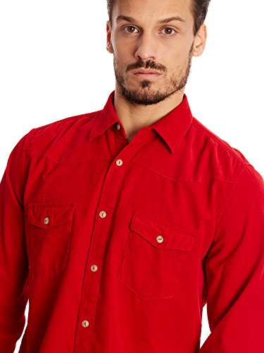 Desigual Camisa Hombre Duroy Rojo L