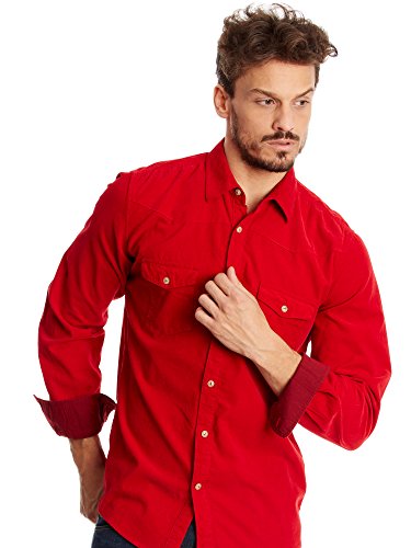 Desigual Camisa Hombre Duroy Rojo L