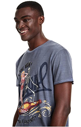 Desigual - Camiseta Fabian Hombre Color: 5039 Talla: Size XL