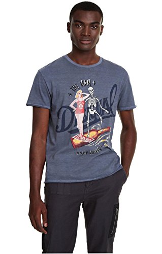 Desigual - Camiseta Fabian Hombre Color: 5039 Talla: Size XL