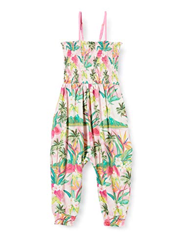 Desigual Pant_melón Pantalones, Rosa (Rosa Helado 3021), 164 (Talla del Fabricante: 13/14) para Niñas