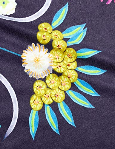 Desigual TS_Tennessee Camiseta, Azul (Navy 5000), 140 (Talla del Fabricante: 9/10) para Niñas