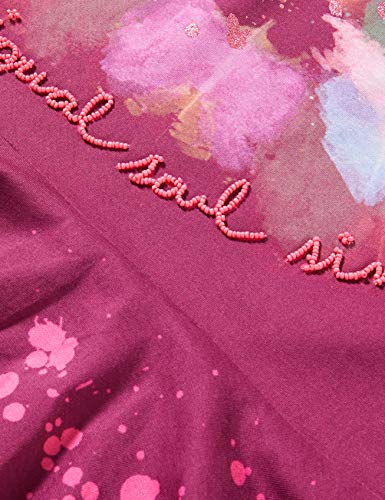 Desigual Vest_Nogales Vestido Casual, Red, 9/10 para Niñas