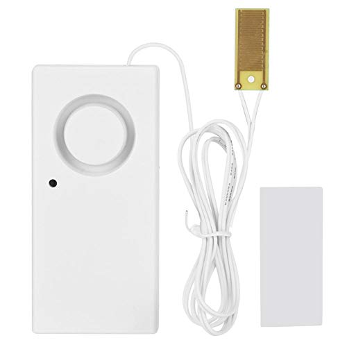 Detector de Agua, 120dB Detector de Fugas de Agua, Apto para Baño de Cocina, Cuarto de Lavado, Sistema de Alarma de Nivel de Agua
