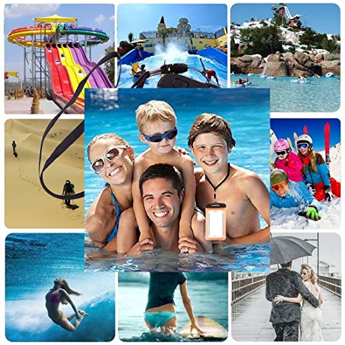 DFV mobile - Waterproof Aquatic Beach Protective Case 30M Underwater Bag for Lenovo Sisley S90 - Transparent