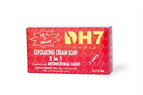 dh7 rojo Kojic ácido piel Lightening zanahoria aceite exfoliante Crema jabón 250 g & primera dama aceite de argán Skin Brightening Gel 30 g – resultados en 7 días.