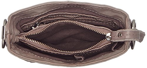 Diesel 00XD19PR472 T8013 Black, Bandolera Mujer, Gris (Taupe)