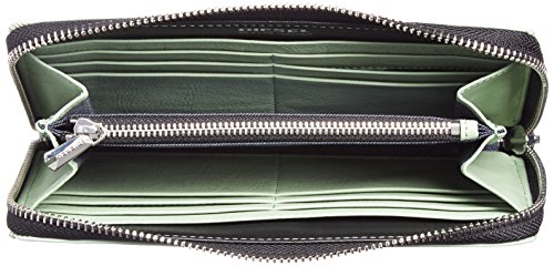 Diesel LE-Zipper Monedero GRANATO Mujer (Verde Claro)
