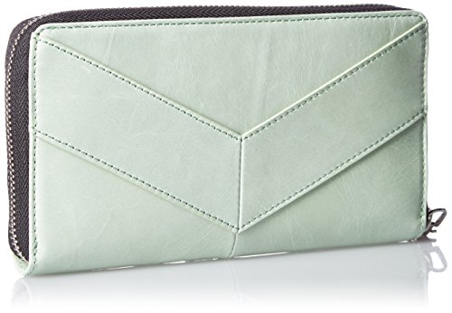 Diesel LE-Zipper Monedero GRANATO Mujer (Verde Claro)
