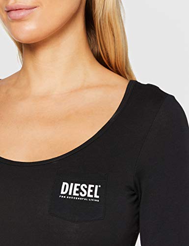 Diesel Ufby-bodypok-LS UW Body Underwear, 900/0nazu, M para Mujer