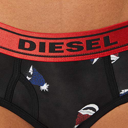 Diesel Ufpn-oxy Braguita, Multicolor (Black/Bright White/Surf The Web/Racing Red E4983/0taxs), 38 (Talla del Fabricante: Medium) para Mujer