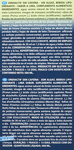 DIETETICOS INTERSA DRENACTIF sin cafeína y sin algas, 500 ml