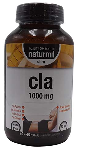 Dietmed Cla Slim 1000 mg - Complemento Alimenticio, 80+40 Perlas